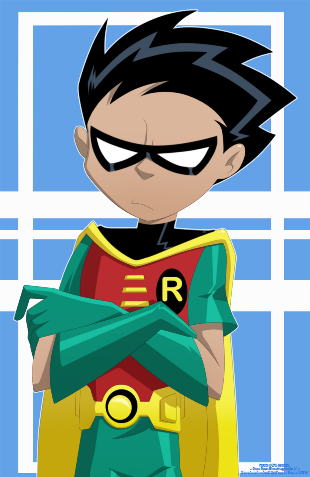 Teen Titans' Robin by kahiko-san on DeviantArt
