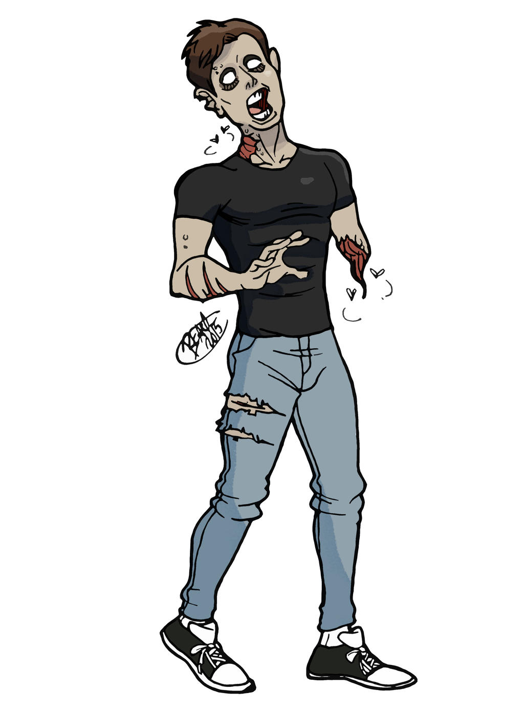 Resident Evil 2 Zombie by bleyerart on DeviantArt