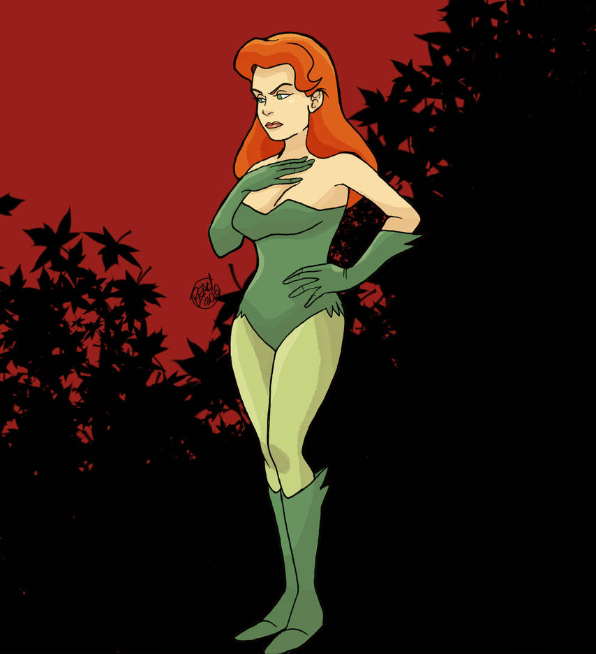 Poison Ivy Batman TAS by bleyerart on DeviantArt