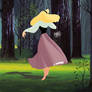 Princess Aurora dancing