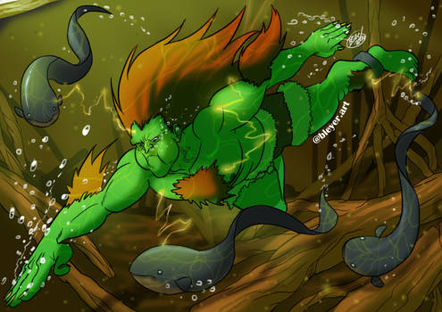 Blanka Swimming