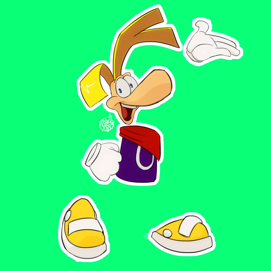 Rayman Fanart by bleyerart on DeviantArt