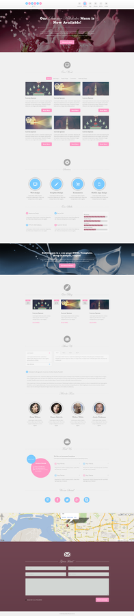 Bubblegum - Responsive One Page HTML Template
