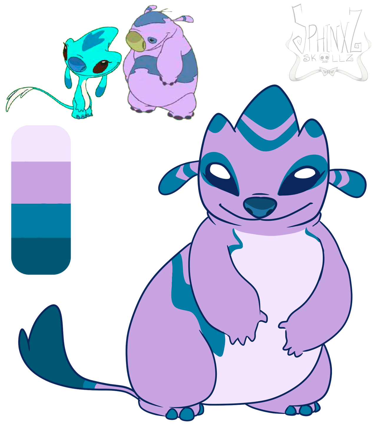 Lilo and Stitch Custom: Lot's Wife by OctoberAdopts on DeviantArt