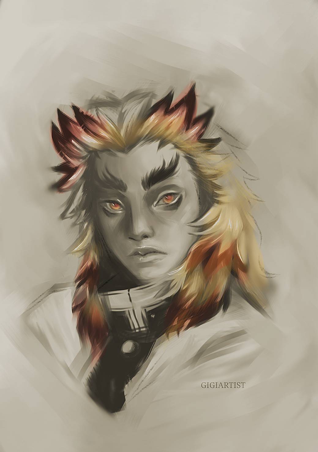 Rengoku fan art by gigipoison on DeviantArt