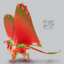 Dragon design: strawberry