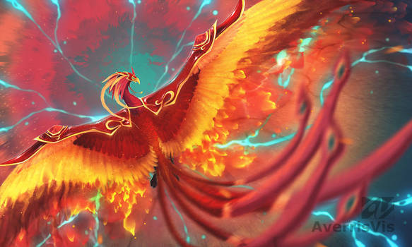 Perna the Fire Phoenix