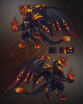 Dragon Design #026 Auction [CLOSED] Infernal Lord