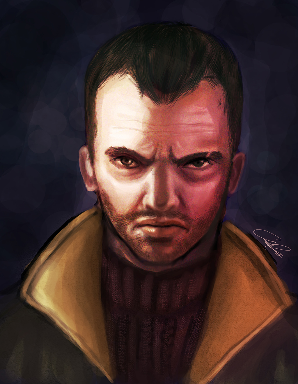 Me cosplaying as Niko Bellic from GTA 4 by ZombieDoggie98 on DeviantArt