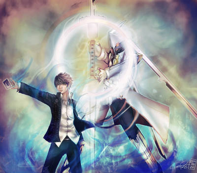 Persona 4: Izanagi Ookami by zamboze