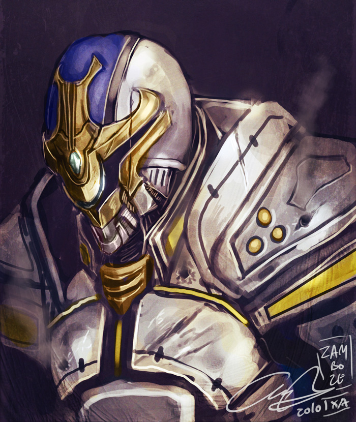 Kamen Rider Ixa speedpaint