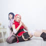 Naruto the Last -  Hinata and Sakura cosplay