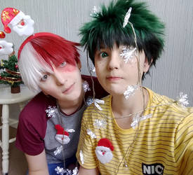 TodoDeku cosplay from Boku no hero Academia