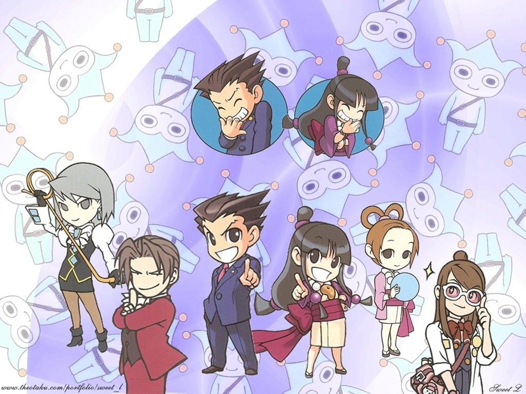 Ace Attorney Chibi