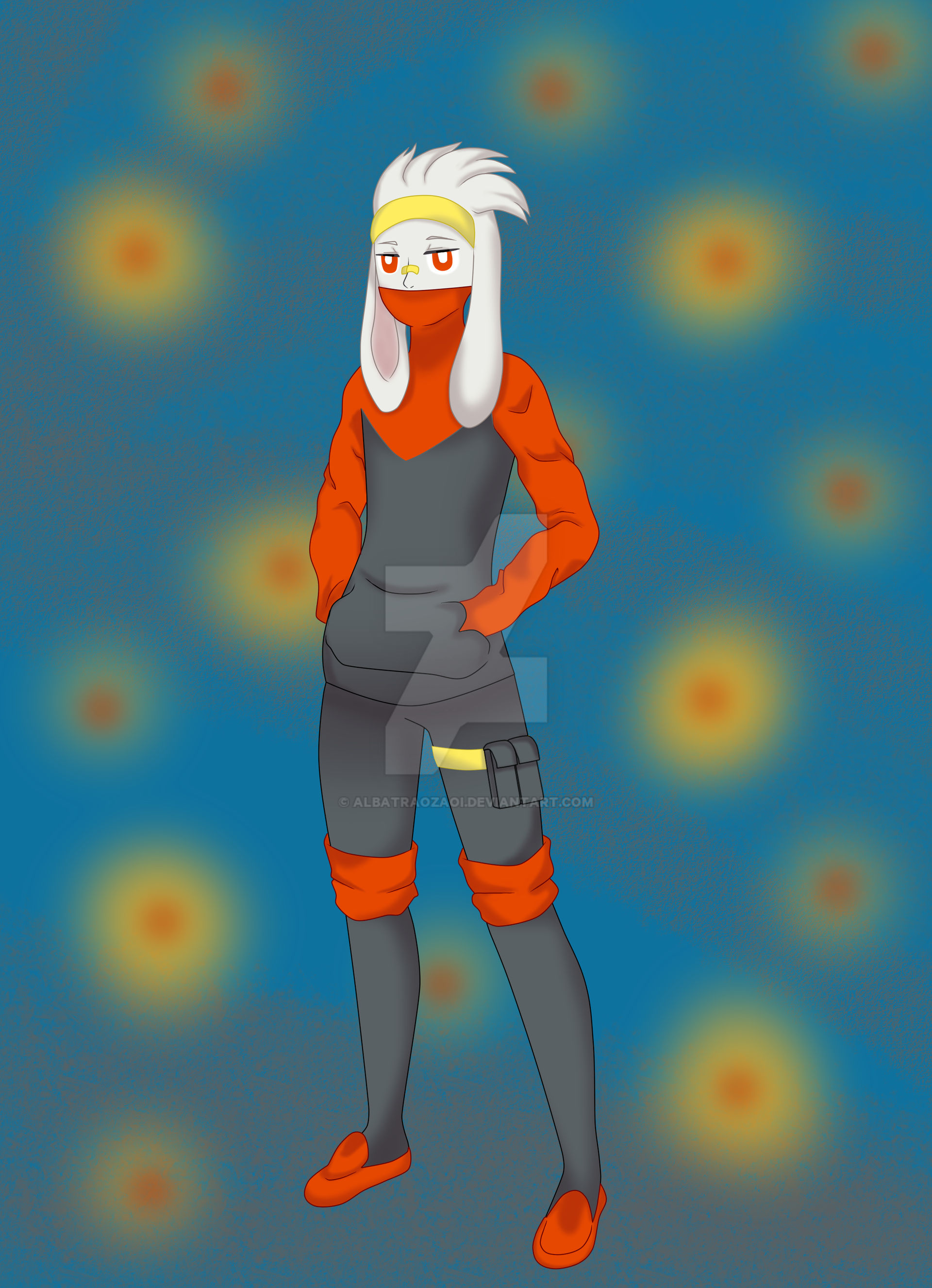 Raboot human form by AlbatraozAoi on DeviantArt