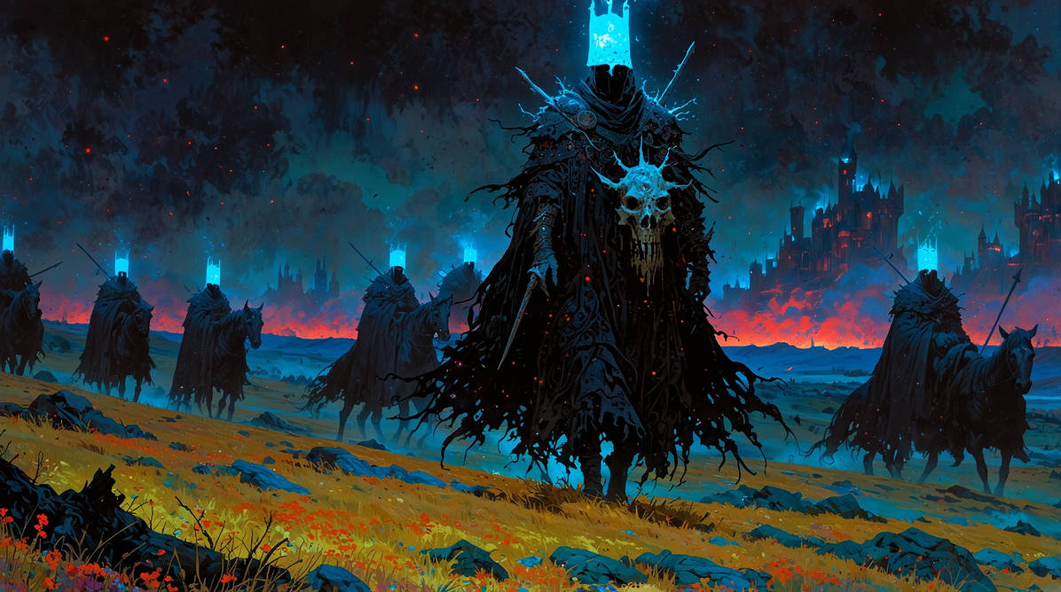 The Wraith King's Riders by socialgatheringstar on DeviantArt