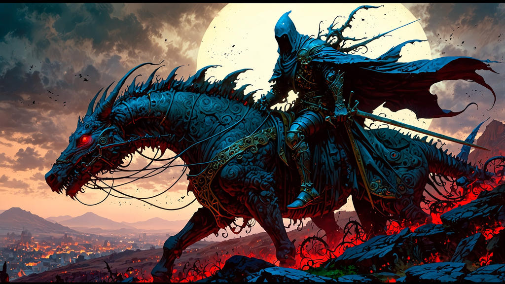 Shadow Rider Evolution Shadow Rider Under the Blood Moon by socialgatheringstar on DeviantArt