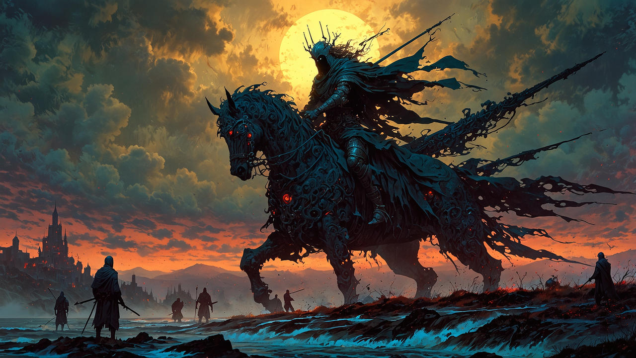 The Dark Rider's Return by socialgatheringstar on DeviantArt