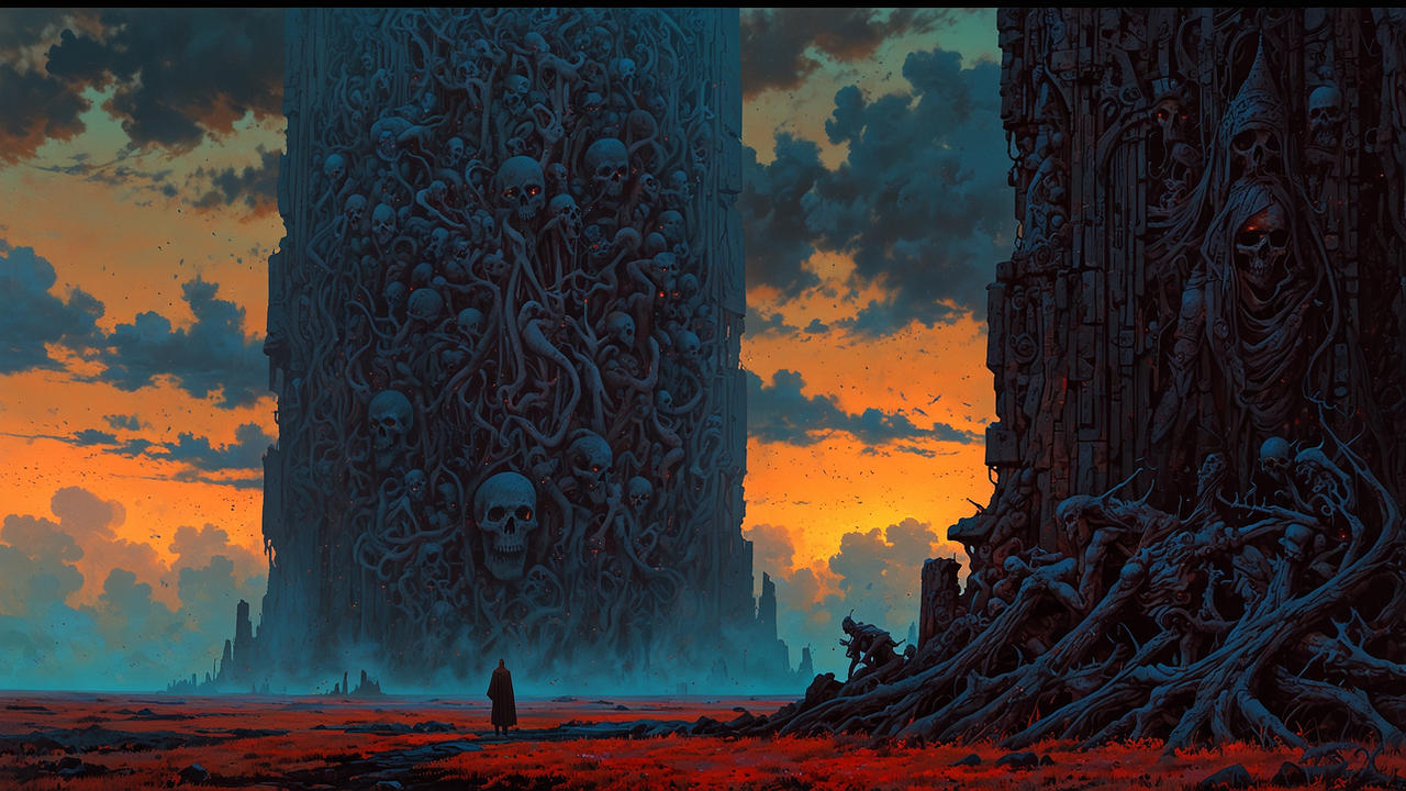 Monolith of the Damned by socialgatheringstar on DeviantArt