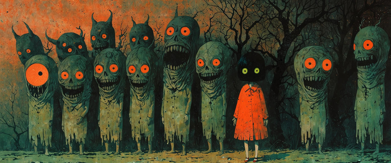 She Walks Among the Hollow Congregation