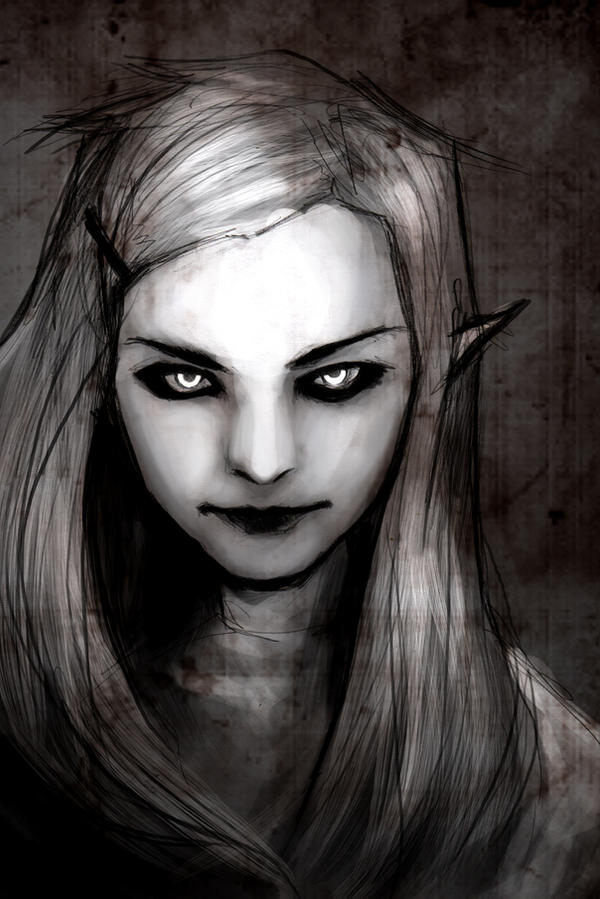 Freaky Elf Thing by TheBoyofCheese on DeviantArt