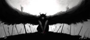 Collab: Demon Angel Crow Thing