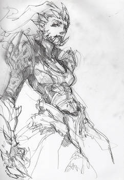 Dragon Witch Lady More like Flemeth woops