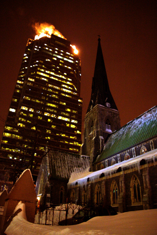 Montreal at night