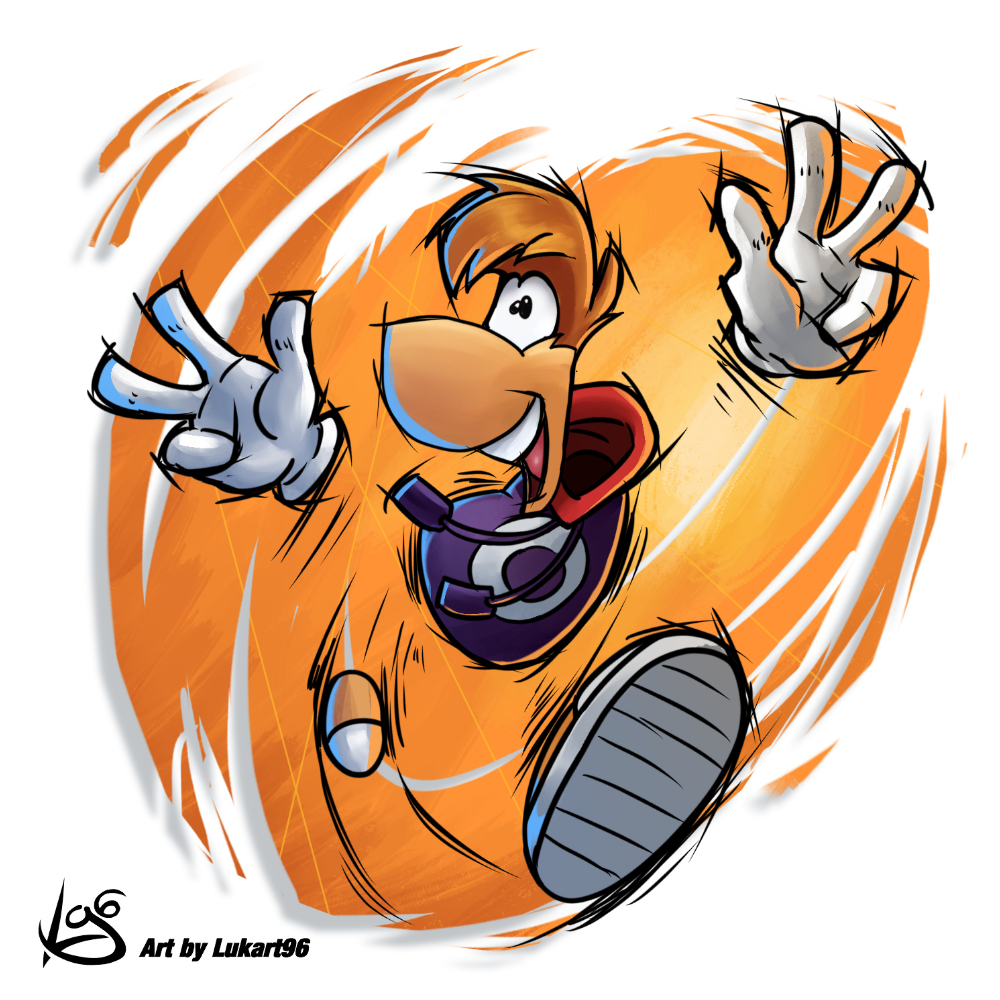 Rayman Mario Strikers Style by Lukart96 by Lukart96 on DeviantArt