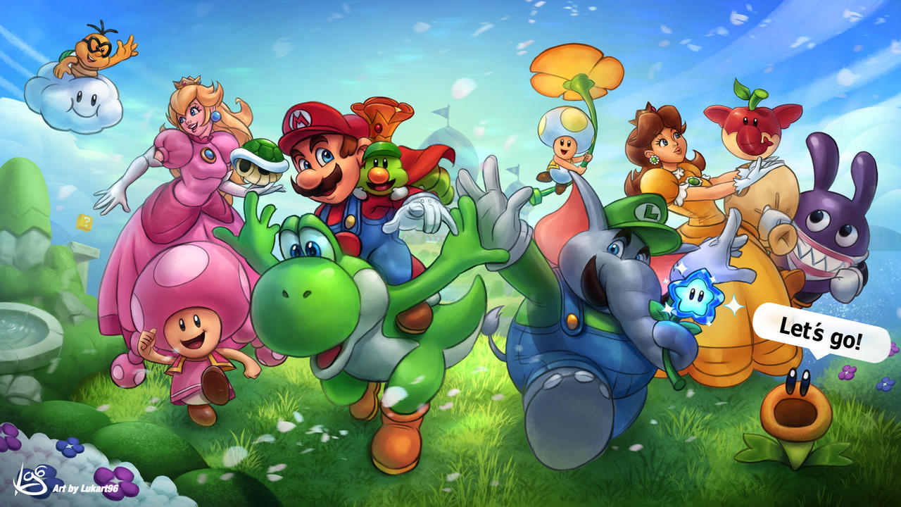 Super Mario Bros. Wonder fanart by Lukart96 by Lukart96 on DeviantArt