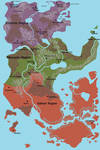 Map of the Continent of Ruinam v.1.3 by Esper-Isotopes