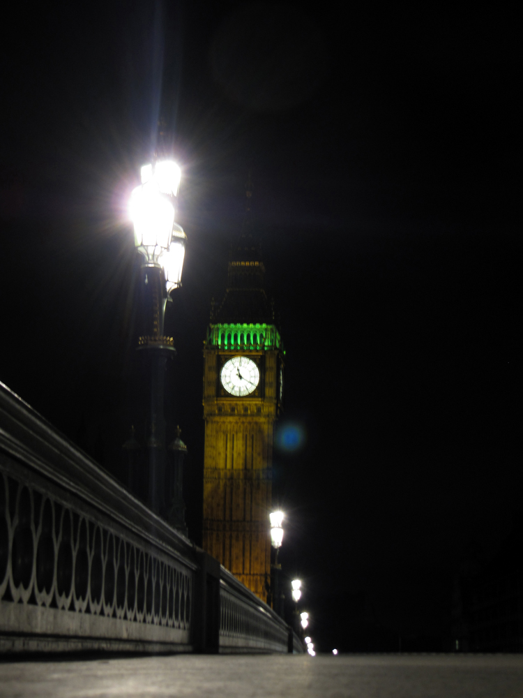 London 2011 - Ben with lights