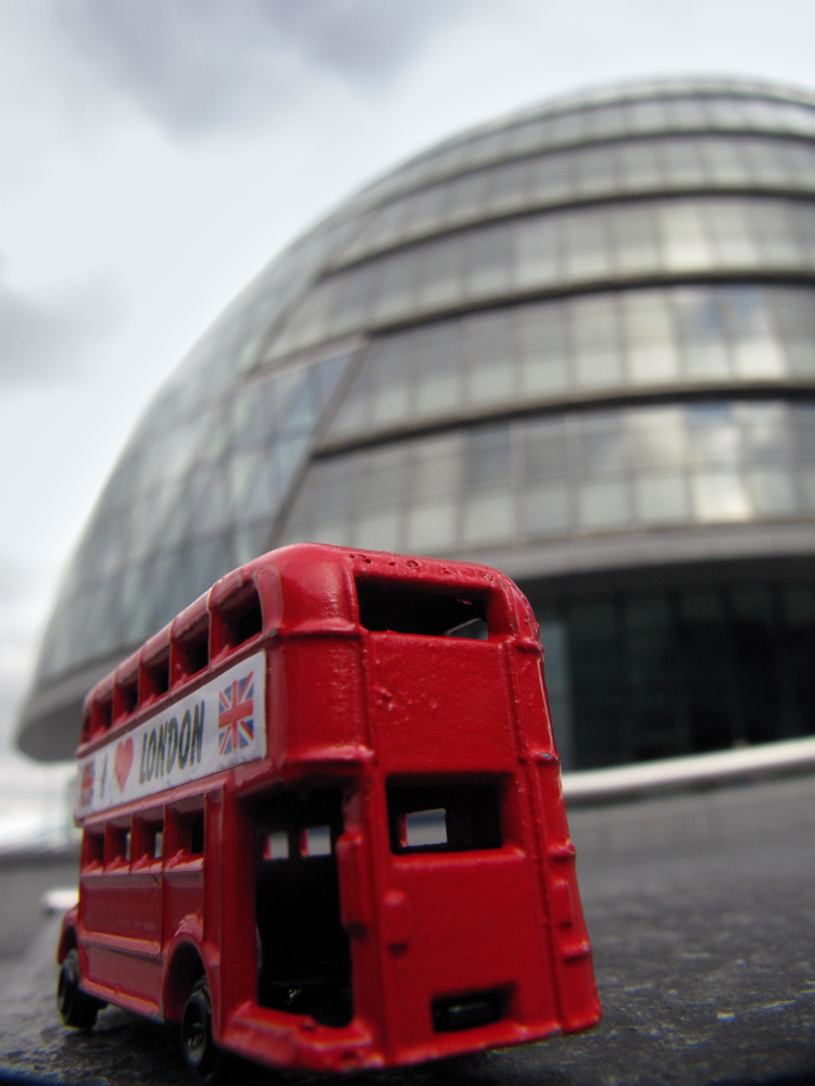 London 2011 - little red bus 2