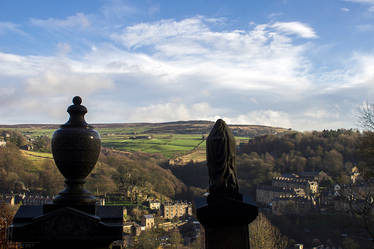 View over Hebden Bridge