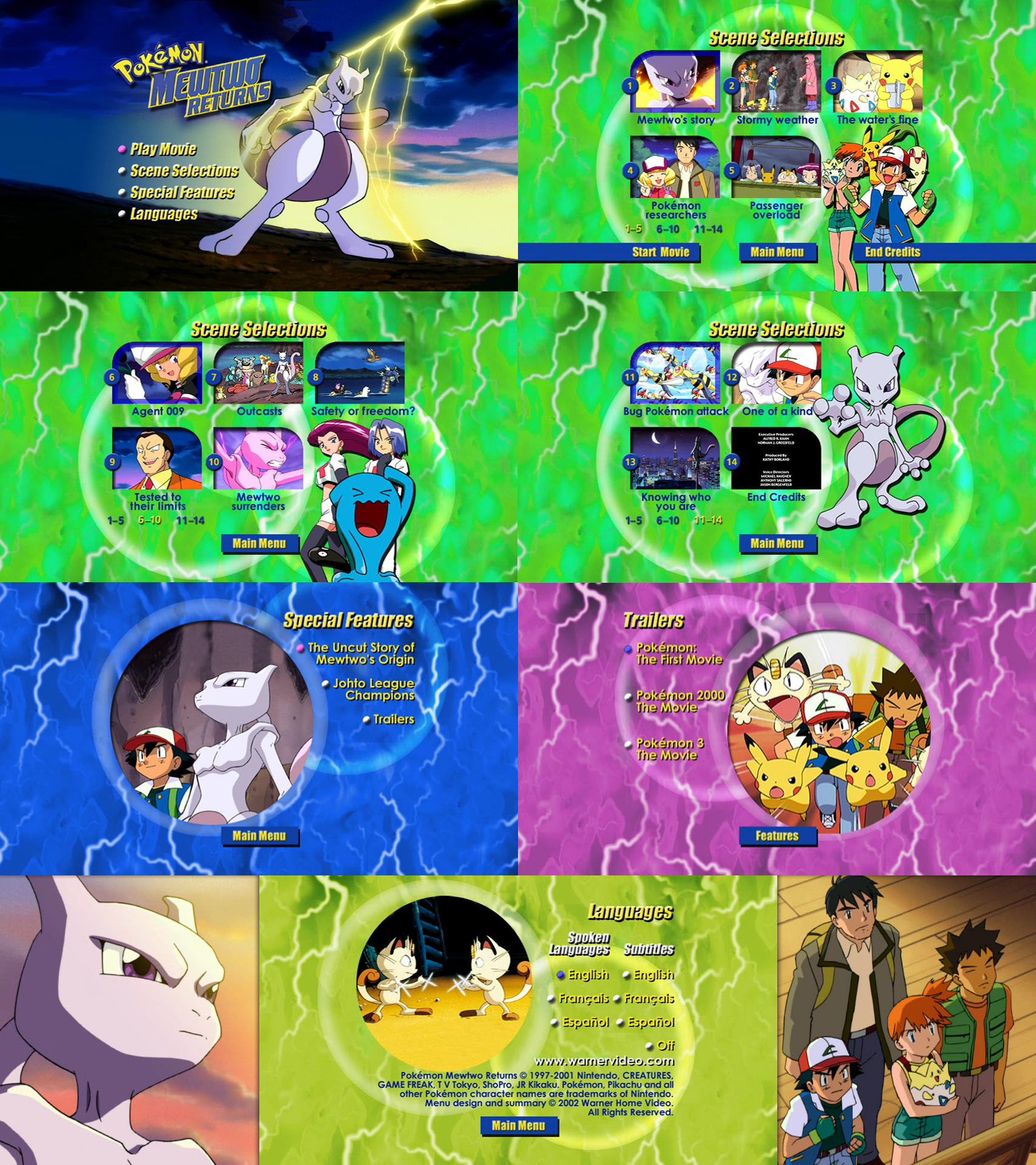 Pokemon mewtwo returns full movie online