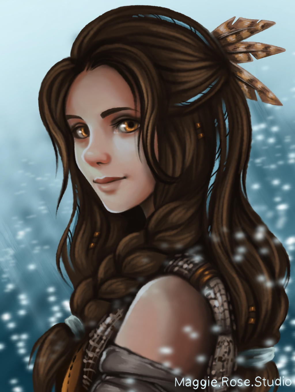 Freya God of War by MaggieRoseStudio on DeviantArt