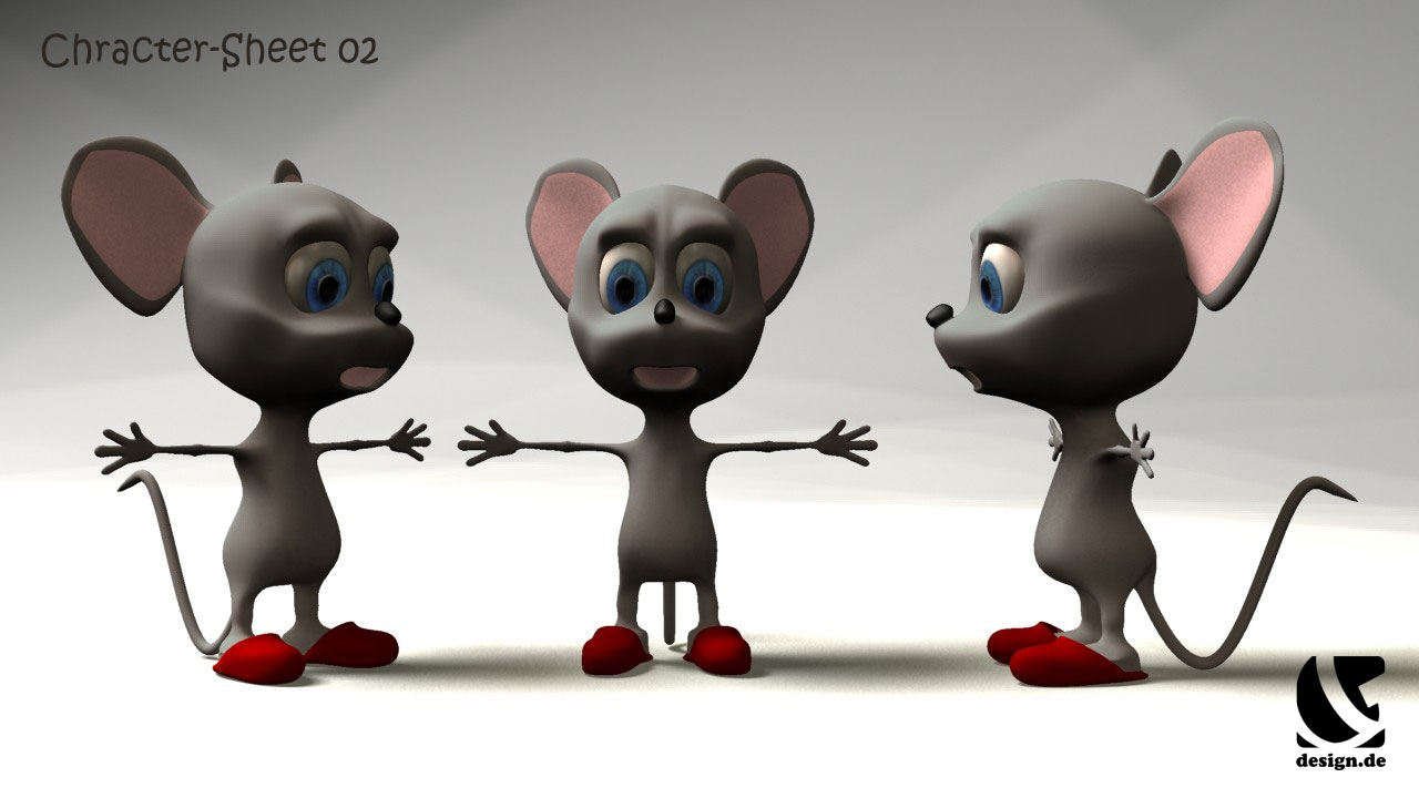 'milo the mouse' - WIP 2