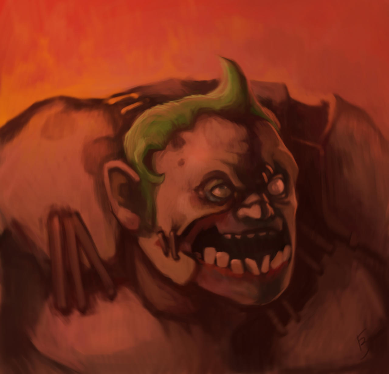 Pudge Draw Pudge by ReiserG on DeviantArt