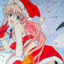 Lala Deviluke (Christmas drawing) .