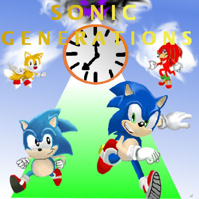 Sonic Generations fan art cover