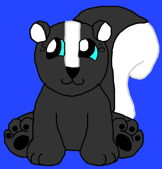 webkinz skunk drawing by lpscat123 on DeviantArt