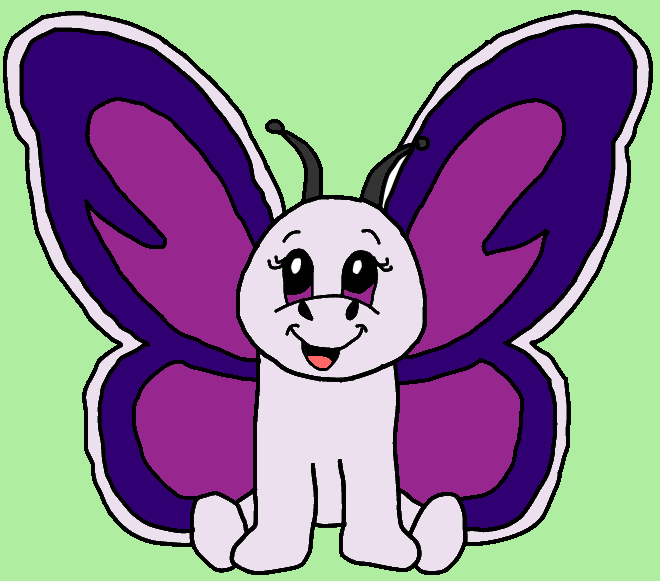 webkinz violetwing butterfly drawing by lpscat123 on DeviantArt