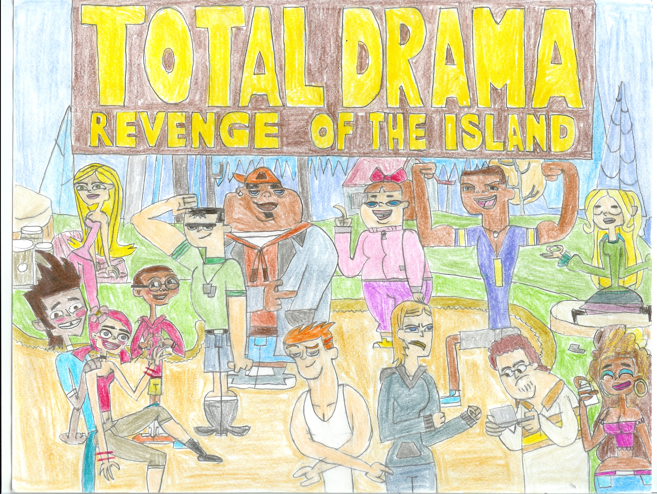 Total Drama Kids the Movie poster by KawaiiWonder on DeviantArt