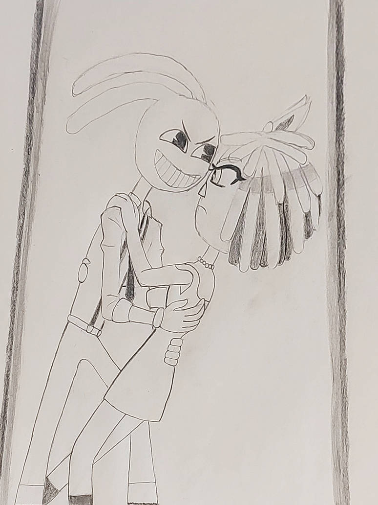 BunnyDoll Noir Tango - Original Sketch by AfricanAsura on DeviantArt