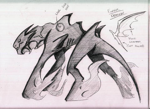 Enderdragon Sketch: Version 2