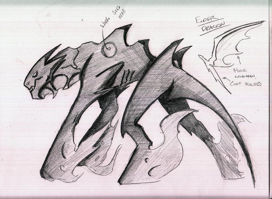 Enderdragon Sketch: Version 2