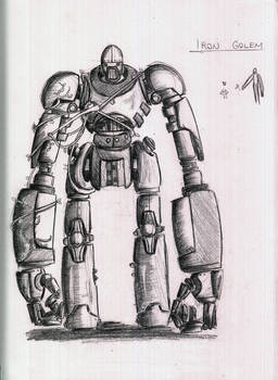 Iron Golem Sketch: Version 2
