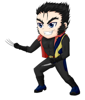 Chibi-A-Day series BONUS: Wolverine