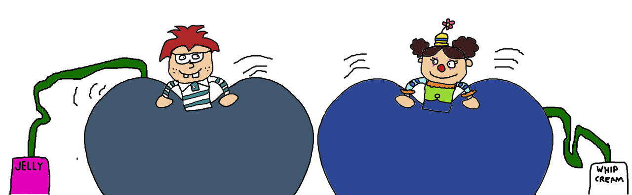 Glggles Inflation Zach and Giggles S Pants Inflation by matiasni on DeviantArt