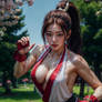 Mai Shiranui garden duel